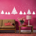 MOQ 500 Decorative Merry Christmas Window Sticker,removable wall stickers